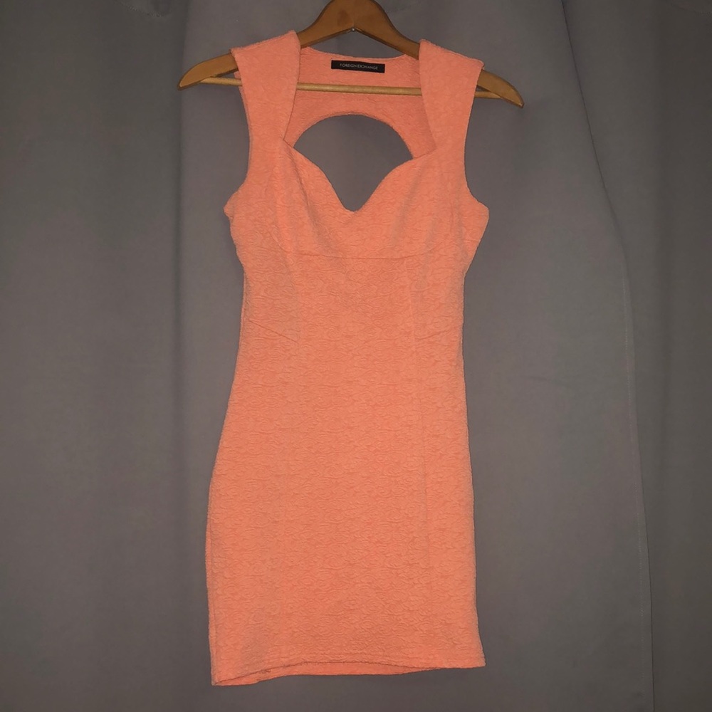 Foreign Exchange fitted/body con dress, size small